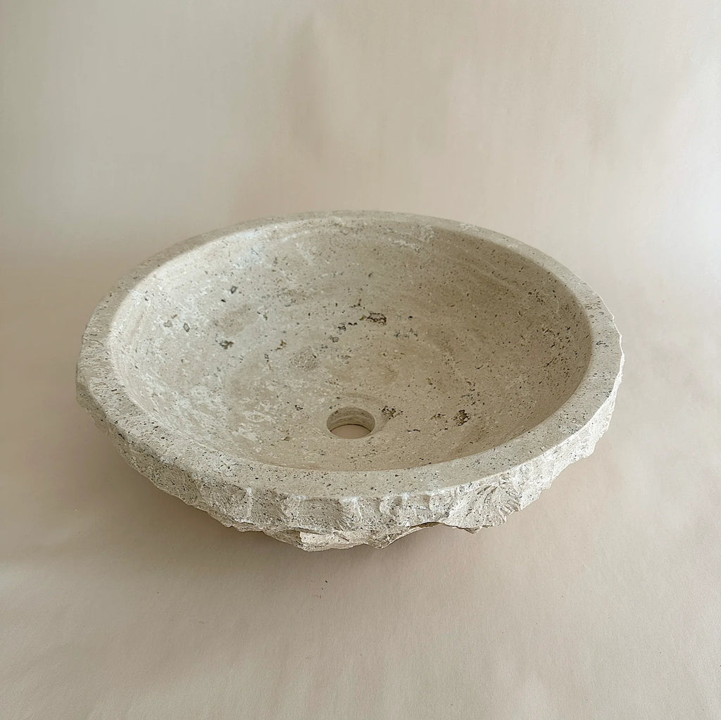 Travertine Bowl Sink