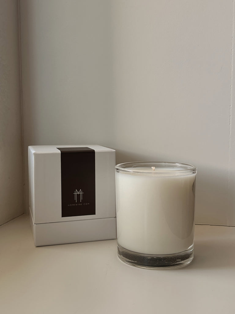 HOME No. 26 Santal Sandalwood Vanillé refill insert white candle glass jar 