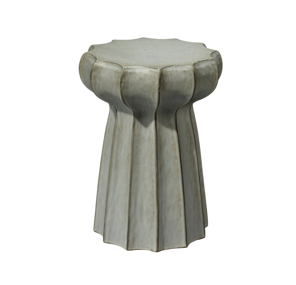 Oyster Side Table - Grey