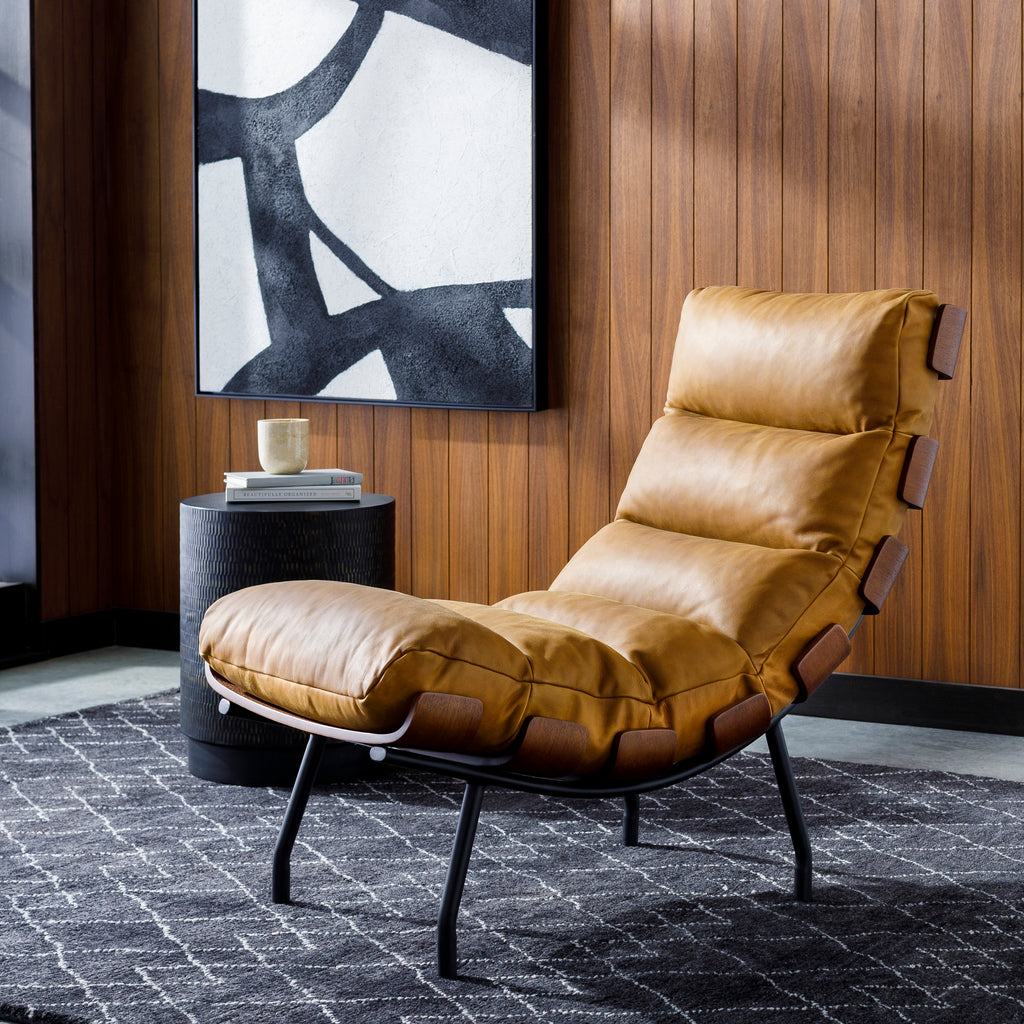 Laval Lounge Chair - Brown