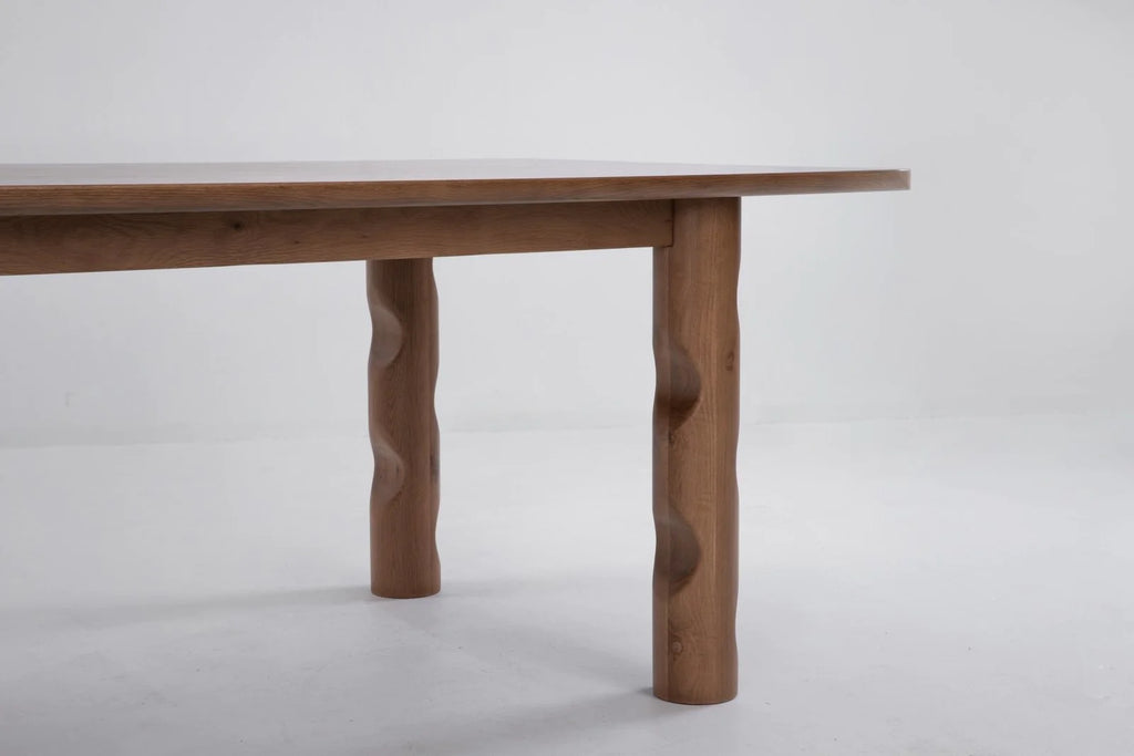Wave 98" Dining Table - Sienna