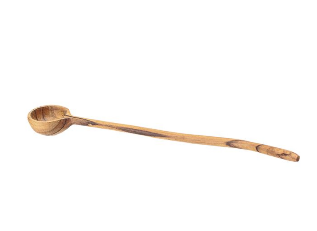 Hand-Carved Teak Wooden Spoon