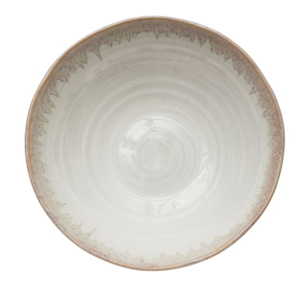 Jessi Stoneware Footed Bowl