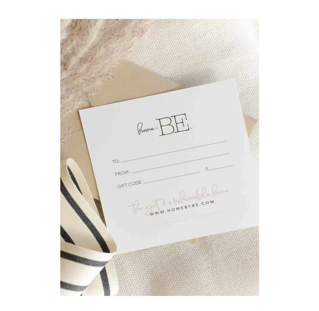 HOME by BE. GIFT CARD